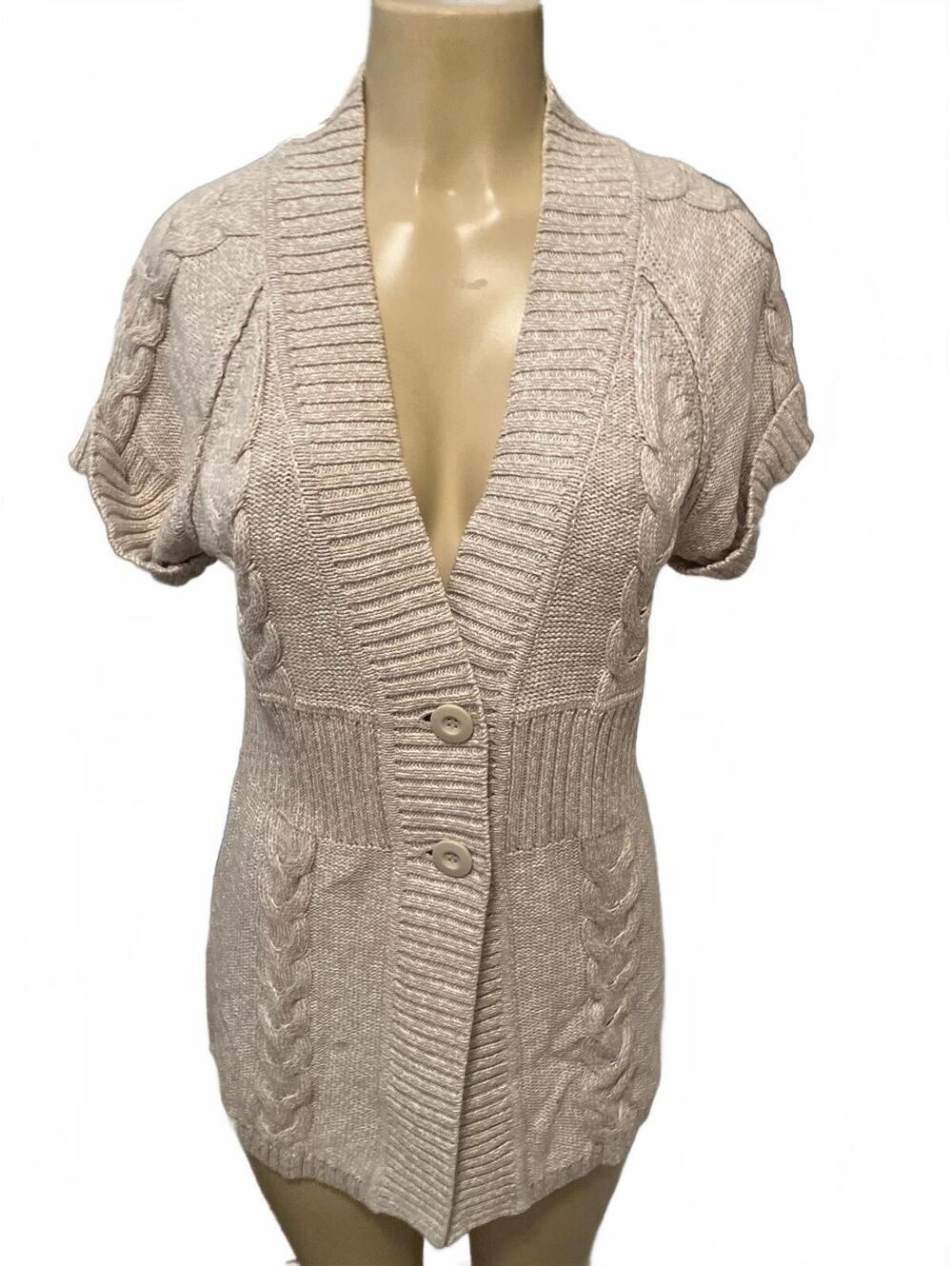 Preloved Kenneth Cole Cable Knit Cardigan with Buttons #2020